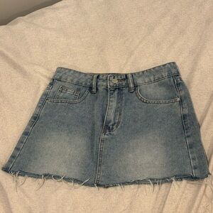 Jean skirt